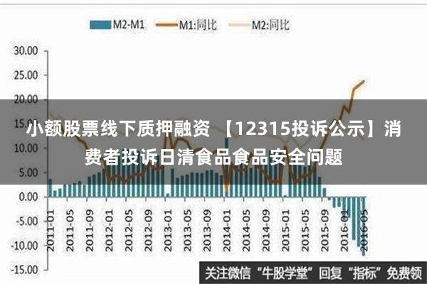 小额股票线下质押融资 【12315投诉公示】消费者投诉日清食品食品安全问题