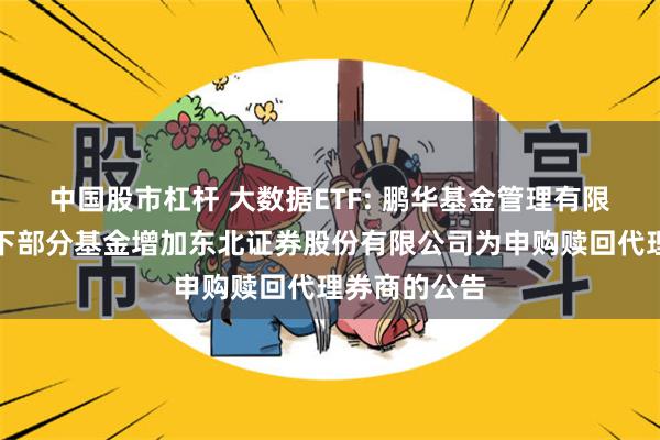 中国股市杠杆 大数据ETF: 鹏华基金管理有限公司关于旗下部分基金增加东北证券股份有限公司为申购赎回代理券商的公告